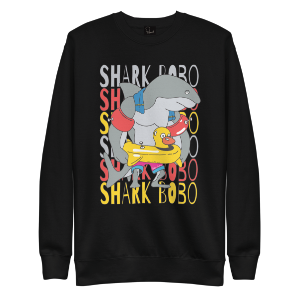 Sweatshirt Unisex - Shark "Bobo" and The Super Writings