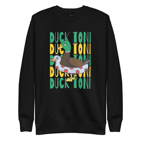 Sweatshirt Unisex - Duck "Toni" and The Super Writings