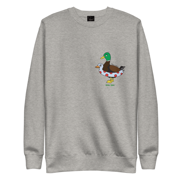 Sweatshirt Unisex - Duck "Toni" Heart Print