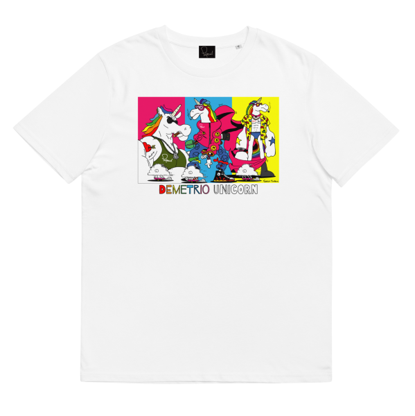 T-Shirt "Demetrio" Unicorn Colors