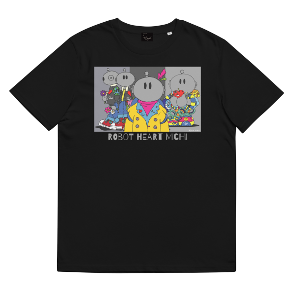 T-Shirt Robot Heart "Michi" Colors