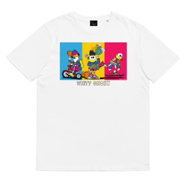 T-Shirt "Whity" Ghost Colors