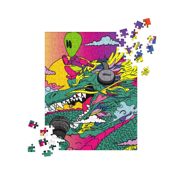 Puzzle Card - Dragon Land