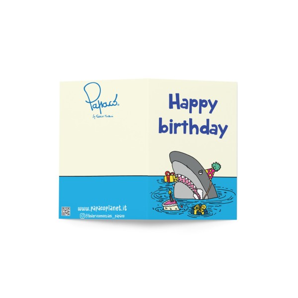 Greeting Card - Shark "Bobo" Happy Birthday