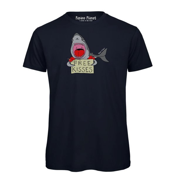 T Shirt - Shark Bobo Free Kisses