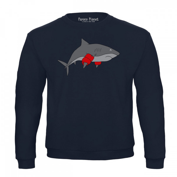 Sweatshirt Unisex - Shark "Bobo" with armrests
