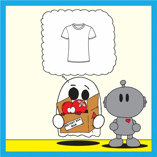 Mistery Box Man (t-shirt)
