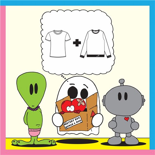 Mistery Box Man & Woman (t-shirt + sweatshirt)