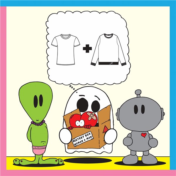 Mistery Box Man & Woman (t-shirt + sweatshirt)