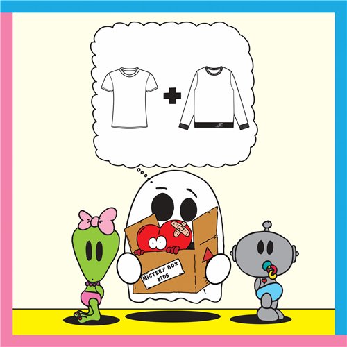 Mistery Box Kids (t-shirt + sweatshirt)