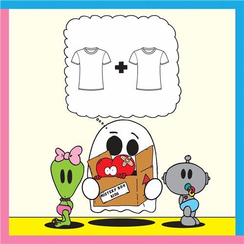 Mistery Box Kids (t-shirt + t-shirt)